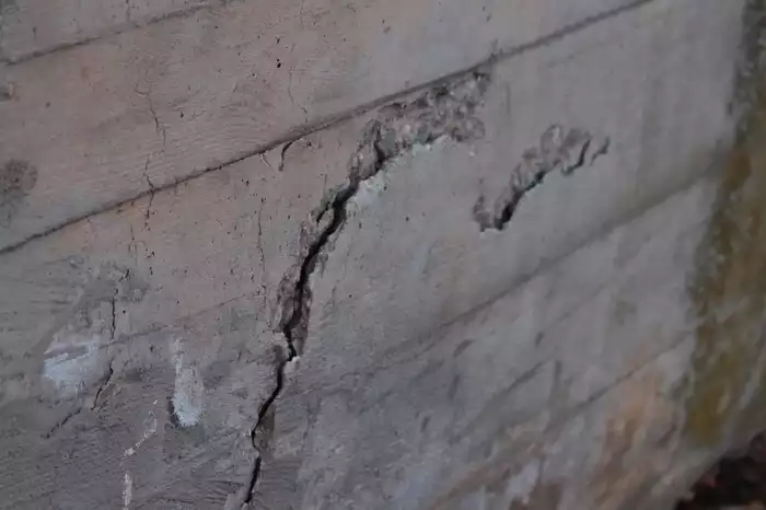Cracks in foundation