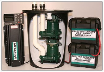 sump dry backup tec pumps power waterproofing